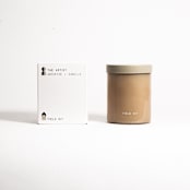 "The Artist Candle" - Candles and Holders in beige by Powered By People