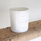 "Clove & Ginger Scented Candle" - Candles and Holders in white by Valerie Aguiar