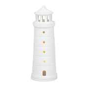 "Beyond The Sea Lighthouse Tealight Holder - Medium 7.1"" - Candles and Holders in white by Räder Designs