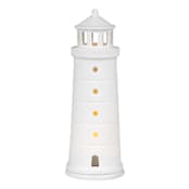 "Beyond The Sea Lighthouse Tealight Holder - Small 6.3"" - Candles and Holders in white by Räder Designs
