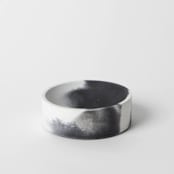 "4" Catch-All: Cookies n Cream" - Decorative Object in black by Pretti.Cool