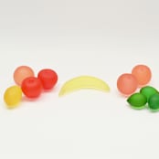 "Fruits Orange" - Decorative Object in orange by Tina Frey