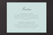 "Sweet And Solemn" - Mitzvah Direction Cards in Spring by Up Up Creative - Front