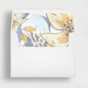 "Watercolor Floral Liner | Set of 25 Square Envelope Liners" - Envelope Liners in multicolor by Nikki Turner