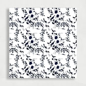 "Navy Print Liner | Set of 25 Envelope Liners" - Envelope Liners in blue by Nikki Turner