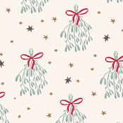 "A7 Envelope Liners Square Flap // Mistletoe (Set of 25)" - Envelope Liners in multicolorassorted-colors by Clover and Lamb