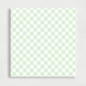 "Light Green and White Checkered Liner | Set of 25 Square Envelope Liners" - Envelope Liners in multicolor by Nikki Turner