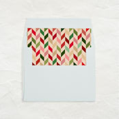 "A7 Envelope Liners Square Flap // Retro Christmas 2 (Set of 25)" - Envelope Liners in multicolorassorted-colors by Clover and Lamb