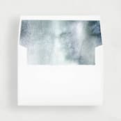 "Grey Watercolor Liner | Set of 25 Envelope Liners" - Envelope Liners in gray by Nikki Turner