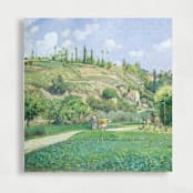 "Rustic Countryside Liner | Set of 25 Square Envelope Liners" - Envelope Liners in multicolor by Nikki Turner