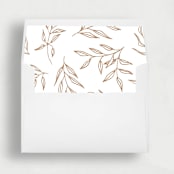 "Terracotta Line  | Set of 25 Envelope Liners" - Envelope Liners in beige by Nikki Turner