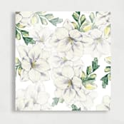 "White Floral Blossom Liner | Set of 25 Square Envelope Liners" - Envelope Liners in multicolor by Nikki Turner