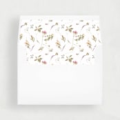 "Wildflower Liner | Set of 25 Envelope Liners" - Envelope Liners in multicolor by Nikki Turner