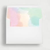 "Cotton Candy Sky Liner | Set of 25 Square Envelope Liners" - Envelope Liners in multicolor by Nikki Turner