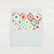 "A7 Envelope Liners Square Flap // Vintage Holiday (Set of 25)" - Envelope Liners in multicolor by Clover and Lamb