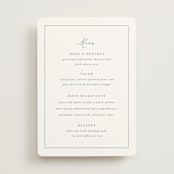 "Close to my Heart" - Menus in Twilight Whisper by Design Lotus - Front