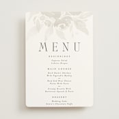 "City Center" - Menus in Cotton by Erin L. Wilson - Front