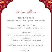 "Jaipur" - Menus in Ruby by Mansi Verma - Detail