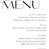 "Union Stack" - Menus in Diamond by Jessica Corliss - Detail
