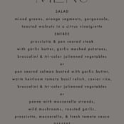 "The Ultimate After Party" - Menus in Fog by Becky Nimoy - Detail