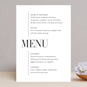 "This and That" - Menus in Diamond by Jessica Corliss - Front