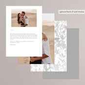 "This and That" - Menus in Diamond by Jessica Corliss - Back of Card Options