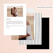 "Allure" - Menus in Cloud by JoAnn Jinks - Back of Card Options
