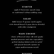 "A formal request" - Menus in Jet by Lea Delaveris - Detail