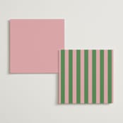 "Squiggly type" - Menus in Carnation by Creo Study - Back of Card Options