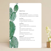 "Painted Cacti" - Menus in Cactus by Olivia Raufman - Front