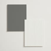 "Crawford" - Menus in Ivory by Amy Kross - Back of Card Options