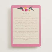 "Phool Bahar" - Menus in Patta by Creo Study - Front