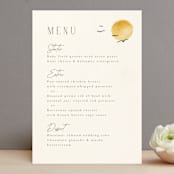 "ataraxia" - Menus in Ivory by Anastasia Makarova - Front