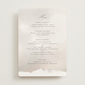 "montagna" - Menus in Forest by Petra Kern - Front