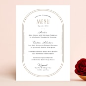 "Encapsulated" - Menus in Black Tie by Hooray Creative - Front