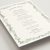"Monogramed Arch" - Menus in Mojito by Susan Moyal - Detail