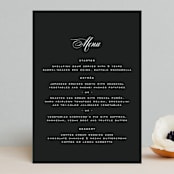 "schiacciata" - Menus in Black Dahlia by chocomocacino - Front