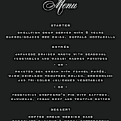 "schiacciata" - Menus in Black Dahlia by chocomocacino - Detail