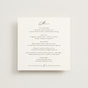 "Grande" - Menus in Cotton by Carolyn Nicks - Front
