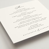 "Grande" - Menus in Cotton by Carolyn Nicks - Detail