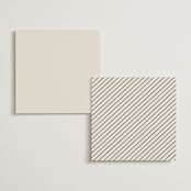 "Scripted Names" - Menus in Ecru by Hooray Creative - Back of Card Options