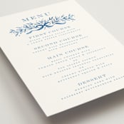 "Royal" - Menus in Cobalt by Petra Kern - Detail
