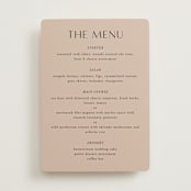 "English Garden" - Menus in Daffodil by Lindsay Megahed - Front