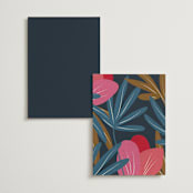 "Tropical Sonata" - Menus in Hawaii by Ani Somi - Back of Card Options