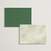 "Fresh Classic" - Menus in Porcelain by Susan Moyal - Back of Card Options