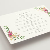 "Meadow Love" - Menus in Tropical by Susan Moyal - Detail