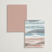 "waves" - Menus in Beachy by Pixel and Hank - Back of Card Options