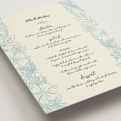 "Bloom" - Menus in Waterfall by Kelly Watkins - Detail