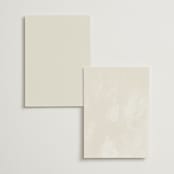 "Simply" - Menus in Linen by Brianne Larsen - Back of Card Options