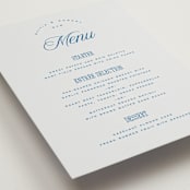 "Riviera" - Menus in Ocean by Kelly Schmidt - Detail